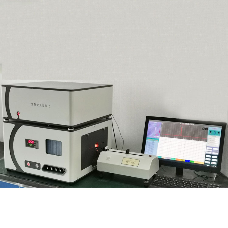 ASTM D5453 Yağ Analizöründe Ultraviyole Floresan Kükürt Sülfürü Yakıt Kükürt Test Cihazı Sülfür İçerik Analizörü