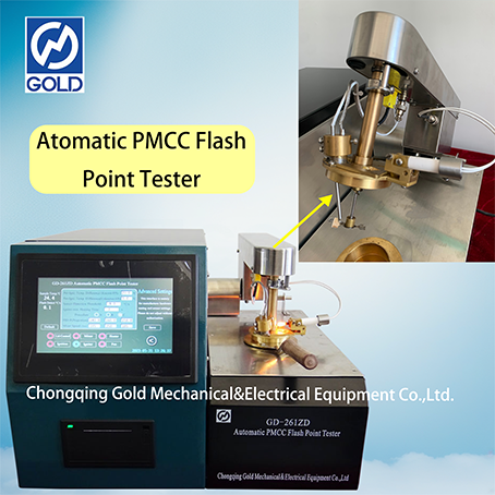 ASTM D93 Atomatik PMCC Flash Point Test Cihazı