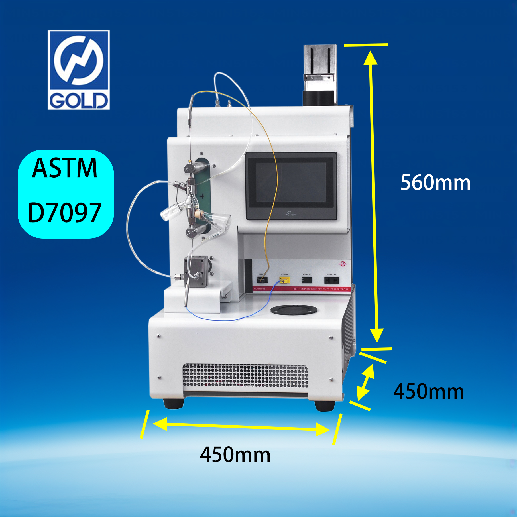 Termo-oksidasyon motoru yağı simülasyon test cihazı Teost MHT