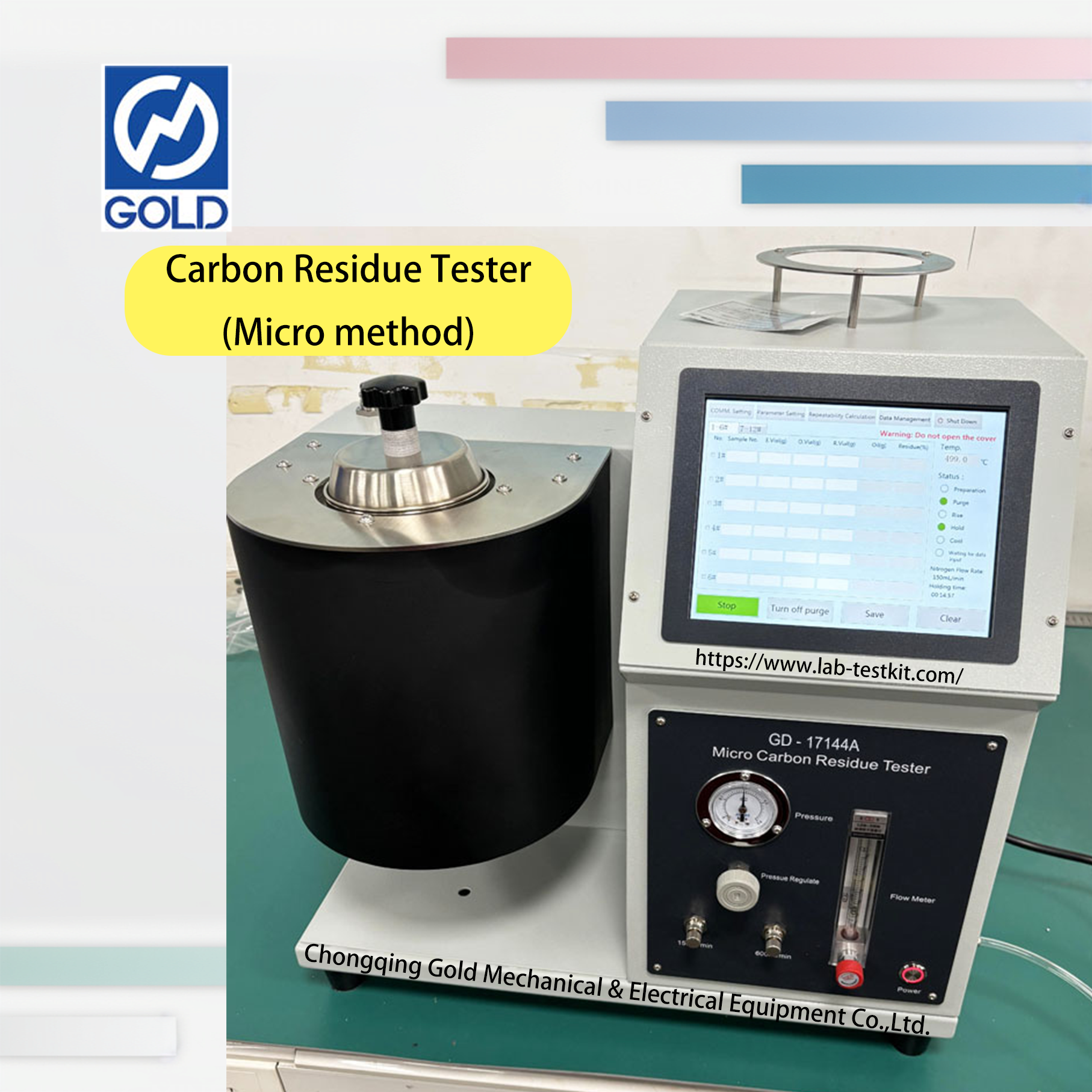 Petrol Ürünleri Karbon Kalıntısı Test Cihazı (Mikrometod)