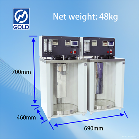 Petrol ürünleri için köpükleme özellikleri test cihazı